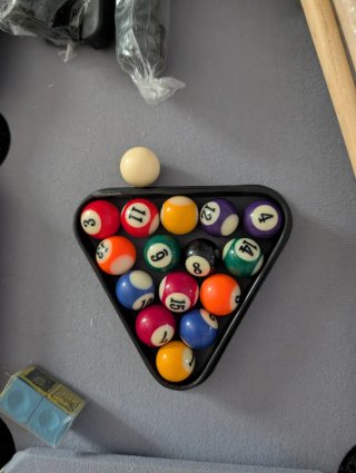 Mini mesa de billar americano