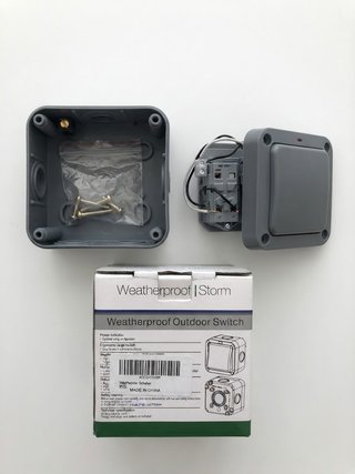 Interruttore Esterno Impermeabile IP65 20A 240V