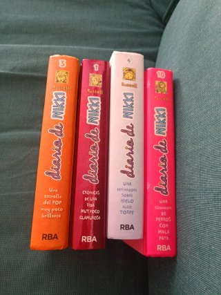 Diario de Nikki 1,3,4 y 10