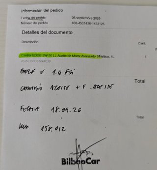 GOLF SPORTLINE 1.6 FSI 158.000KM * 1 DUEÑO *