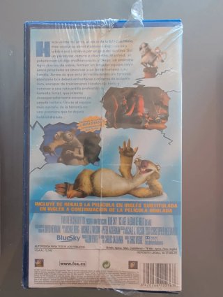 Ice Age La Edad de Hielo VHS nueva