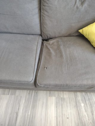 Sofá Gris 3 Plazas