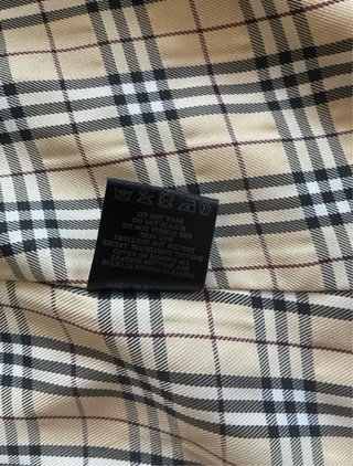 Trench Burberry London Beige Cuadros