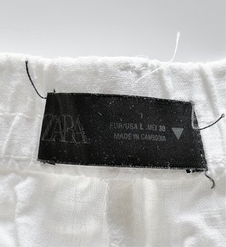 Pantalón Palazzo Lino Zara Talla Xl