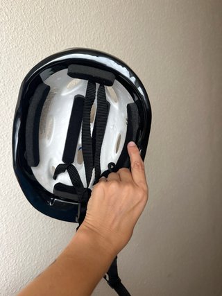 Casco infantil azul