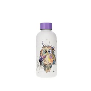 Botella de acero inoxidable buho