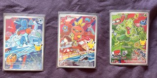 Set 3 Cartas Pokémon Hoenn