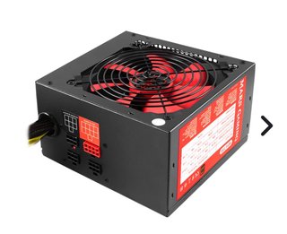 Fuente de Alimentación PC Negra
