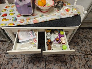 Mesa de cocina con 2 sillas