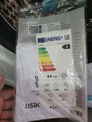 Lavadora Indesit 8kg - Nueva con tara
