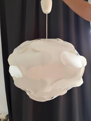 Lámpara colgante blanca