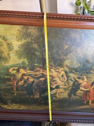 Cuadro “Danza de aldeanos” Pedro pablo rubens.