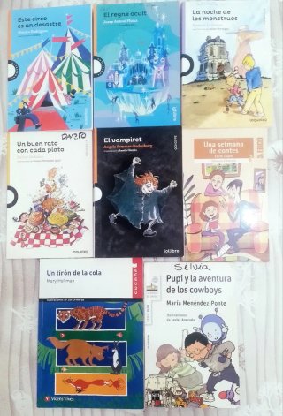Libros lectura primaria 5 euros cada uno