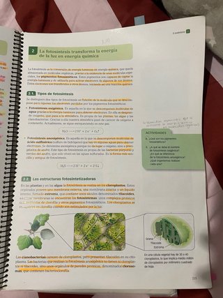 Libro Biología 2 bachillerato