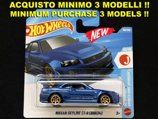 Hot Wheels Nissan Skyline GT-R (BNR34)
