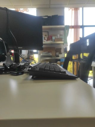 Teclado Lenovo Negro/Gris