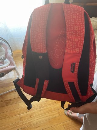 Mochila Totto Rosa con Estampado Floral