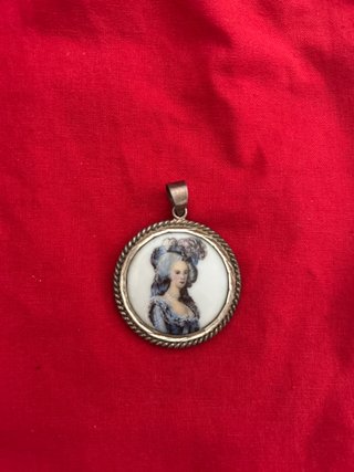 Colgante Plata Vintage estilo Victoriano