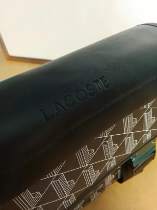 Bolso bandolera Lacoste estampado