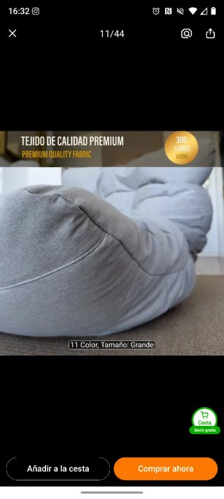 Puff Salón XXL / Sofá individual (LIQUIDACIÓN)