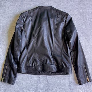 Cazadora cuero Mango Talla M