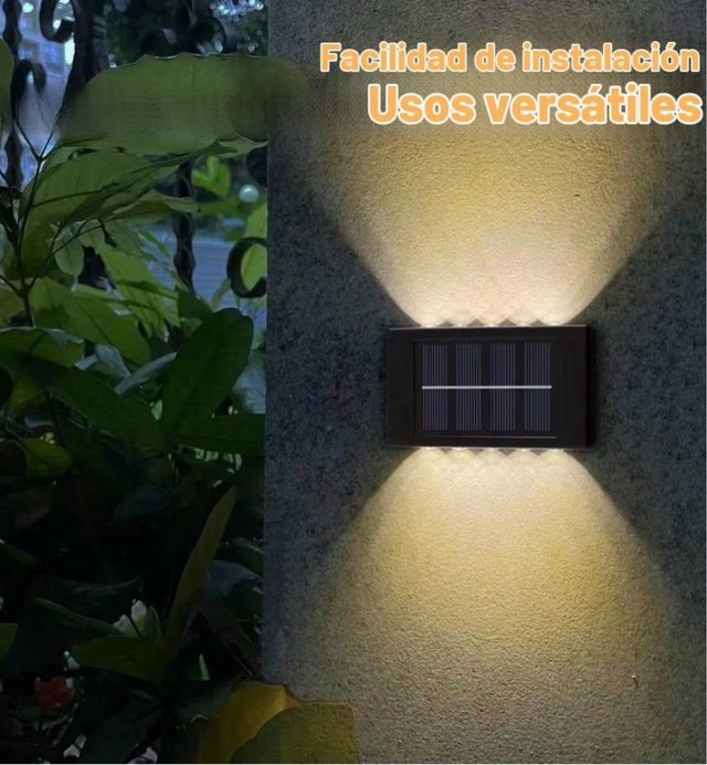 4 Luces Solares LED Exterior