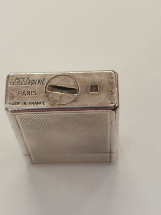 Mechero Dupont Plata