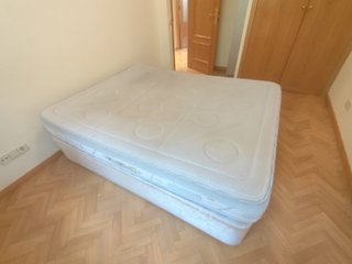 Cama 150x195: Canapé + Colchón + Cabecero Forja