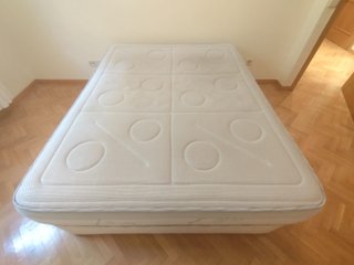 Cama 150x195: Canapé + Colchón + Cabecero Forja