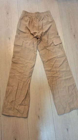 Pantalones Cargo Beige