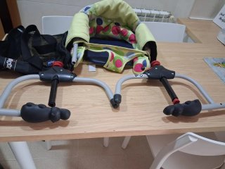 Silla de comer para bebé de viaje