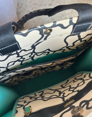 Bolso Tous Blanco y Negro