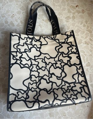 Bolso Tous Blanco y Negro