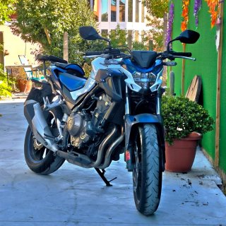 Honda CB 500F A2 2019 Azul/Blanca