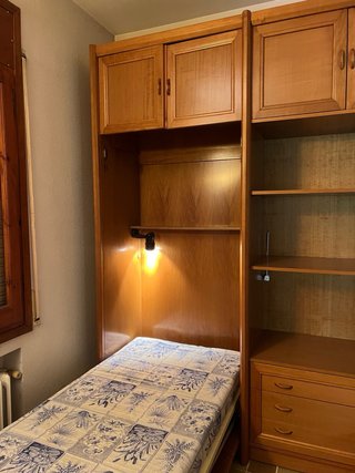 Litera abatible madera con armarios