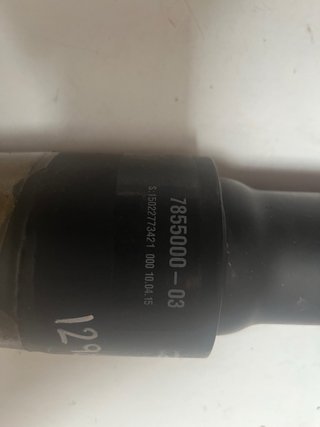 Eje transmision cardan de carbono BMW Serie M