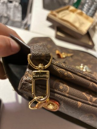 Borsa Louis Vuitton Monogram Marrone Oro