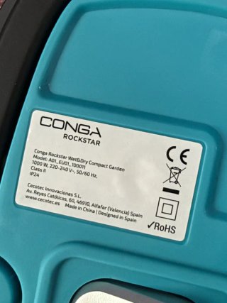 Aspirador Cecotec Conga Rockstar Wet & Dry Compact