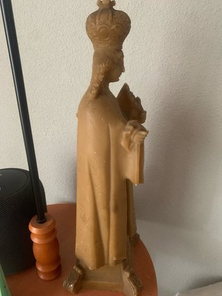 Virgen antigua para restaurar 45cm