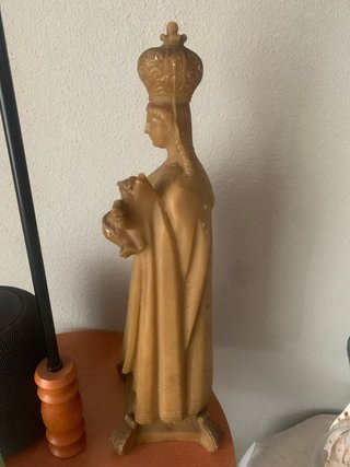 Virgen antigua para restaurar 45cm