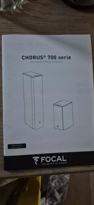 Altavoces Focal Chorus 726 HIFI