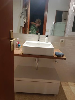 Mueble cajonera blanco