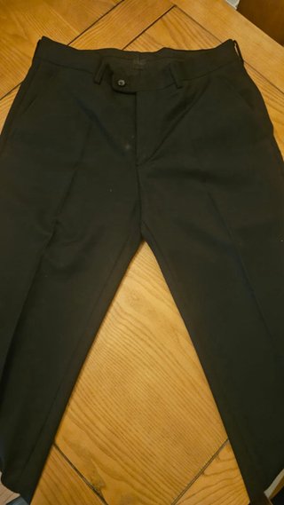 Traje de chaqueta negro hombre.