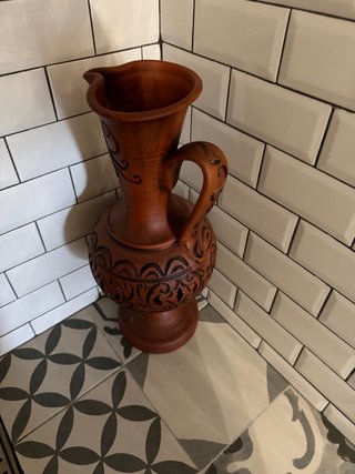 Jarrón grande de terracota