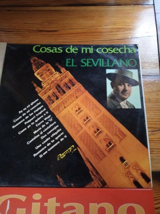 Lote 4 Vinilos Flamenco y Sevillanas