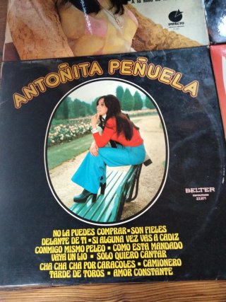 Lote 4 Vinilos Flamenco y Sevillanas