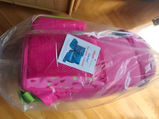 Mochila escolar Herlitz rosa