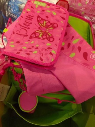 Mochila escolar Herlitz rosa