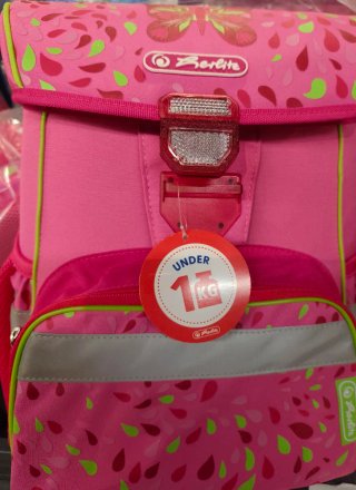 Mochila escolar Herlitz rosa