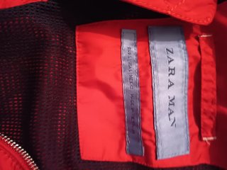 Camisa Zara Hombre Talla M Roja